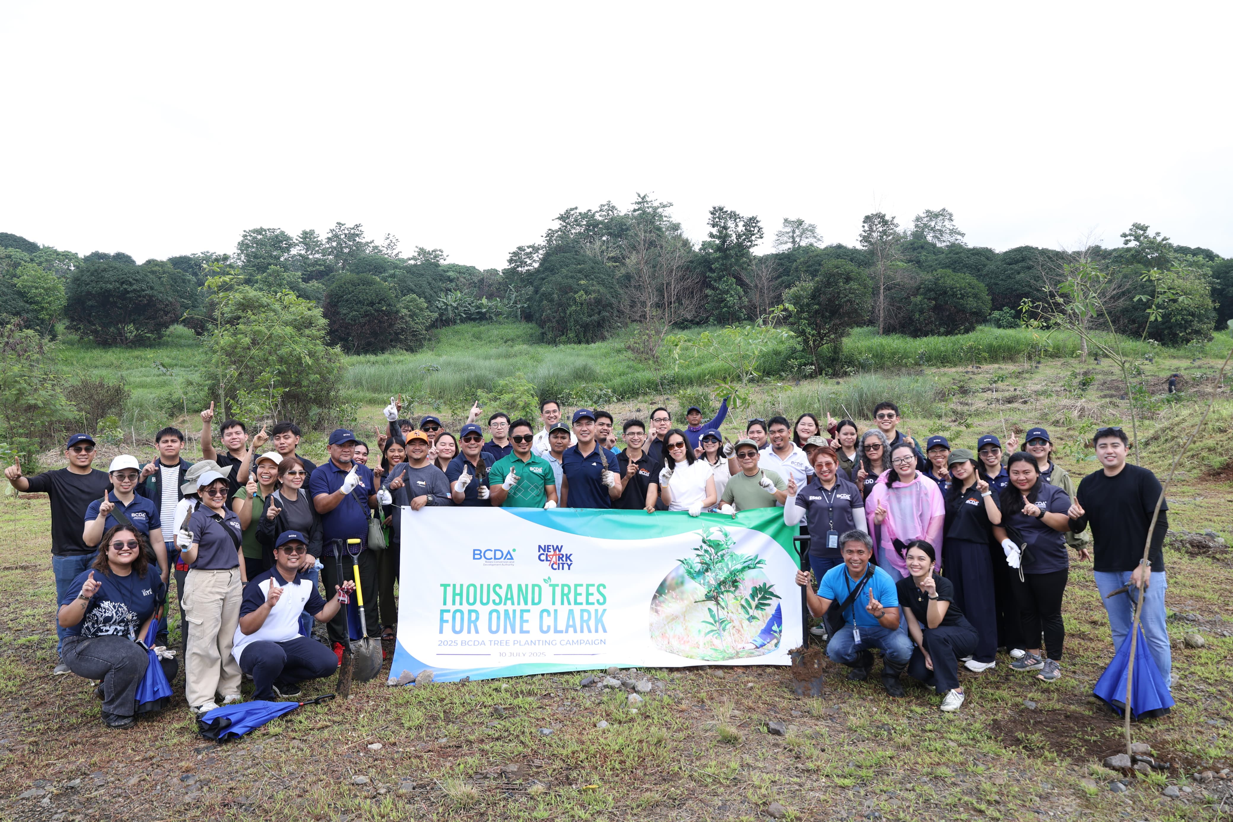 BCDA plants 500 endemic trees in New Clark City, nearing 2025 goal of 1,000 trees